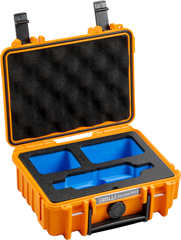 B&W Outdoor Cases BW Outdoor Case Type 500 for Insta360 X3, orange