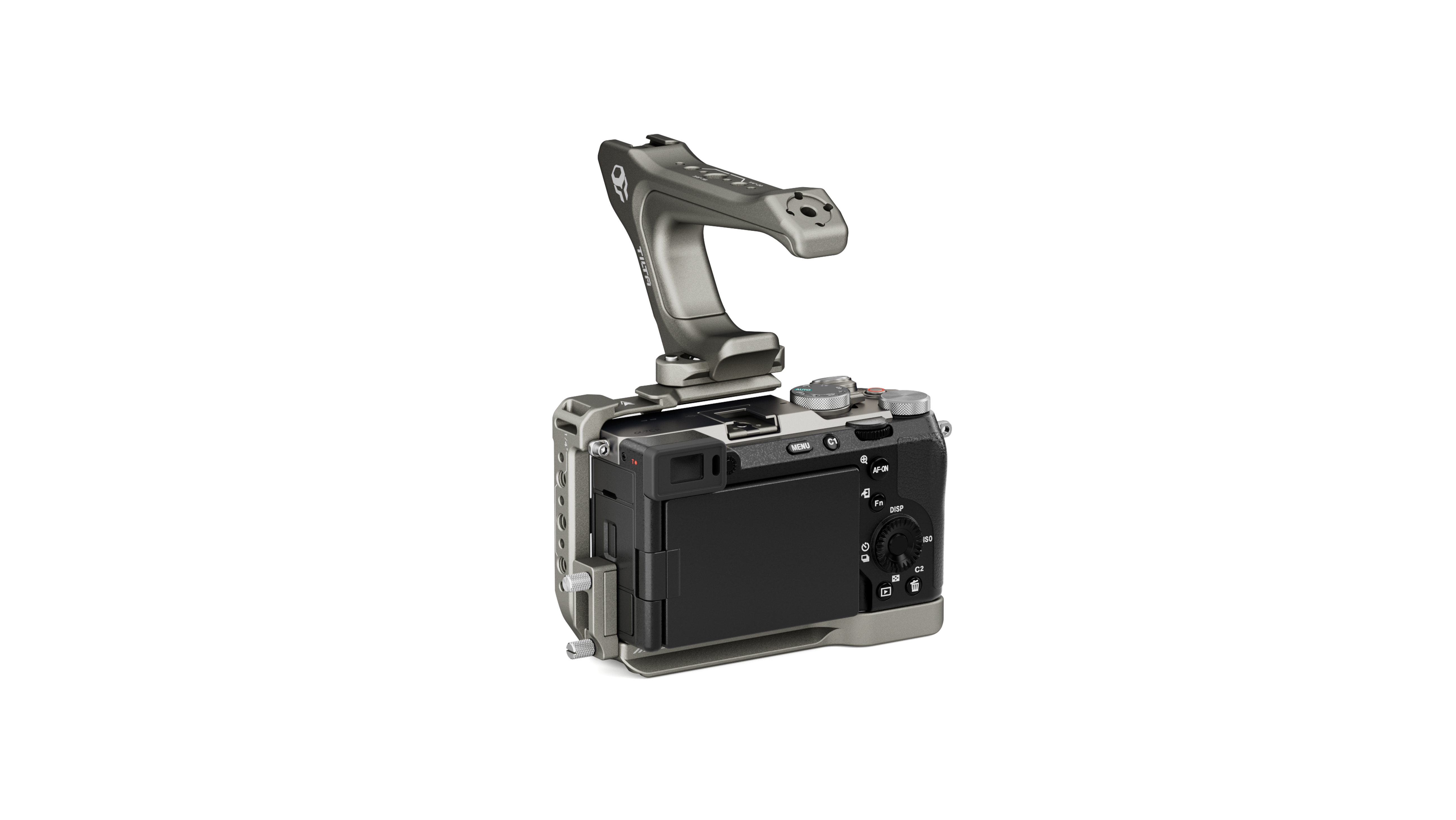 Tilta Half Camera Cage for Sony a7C II / a7C R Lightweight Kit - Titanium Gray - 2