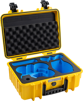B&W Outdoor Cases BW Outdoor Cases Type 4000 for DJI Avata2 - yellow