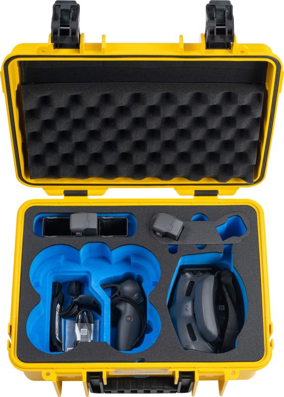 B&W Outdoor Cases BW Outdoor Cases Type 4000 for DJI Avata2 - yellow - 4