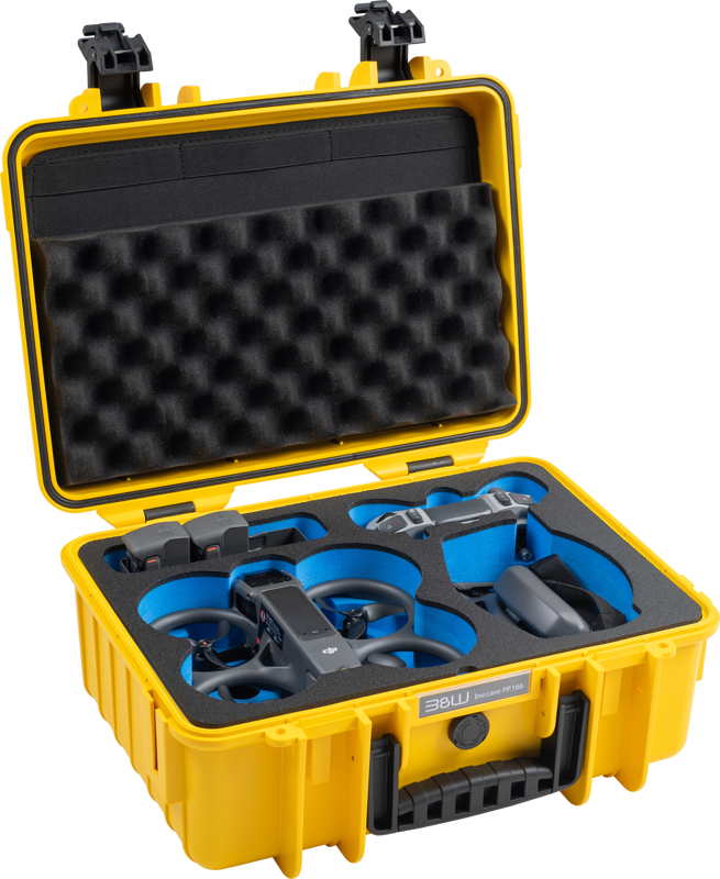 B&W Outdoor Cases BW Outdoor Cases Type 4000 for DJI Avata2 - yellow - 3