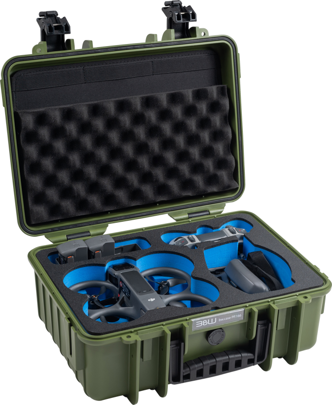 B&W Outdoor Cases BW Outdoor Cases Type 4000 for DJI Avata2 - bronze green - 3