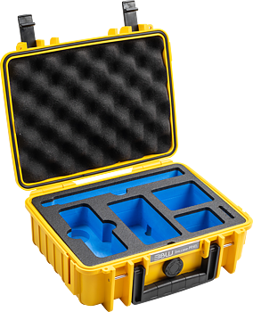 B&W Outdoor Cases BW Outdoor Cases Type 1000 for Insta360 X4, yellow