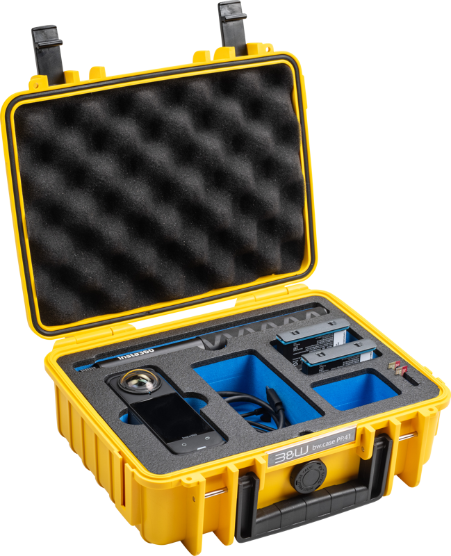 B&W Outdoor Cases BW Outdoor Cases Type 1000 for Insta360 X4, yellow - 3