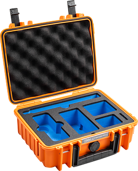 B&W Outdoor Cases BW Outdoor Cases Type 1000 for Insta360 X4, orange