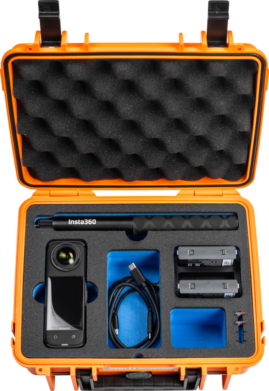 B&W Outdoor Cases BW Outdoor Cases Type 1000 for Insta360 X4, orange - 4