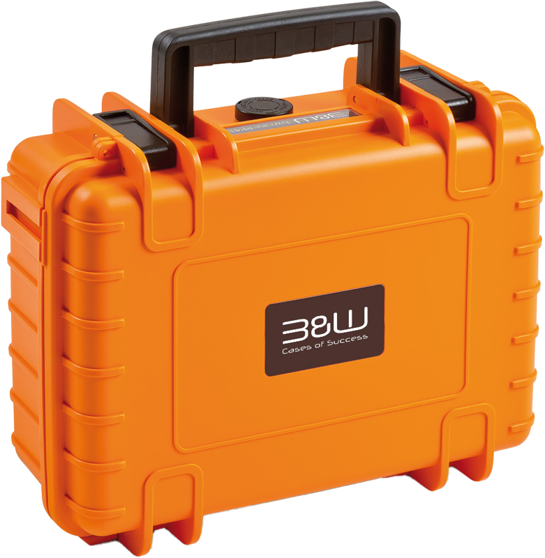 B&W Outdoor Cases BW Outdoor Cases Type 1000 for Insta360 X4, orange - 2