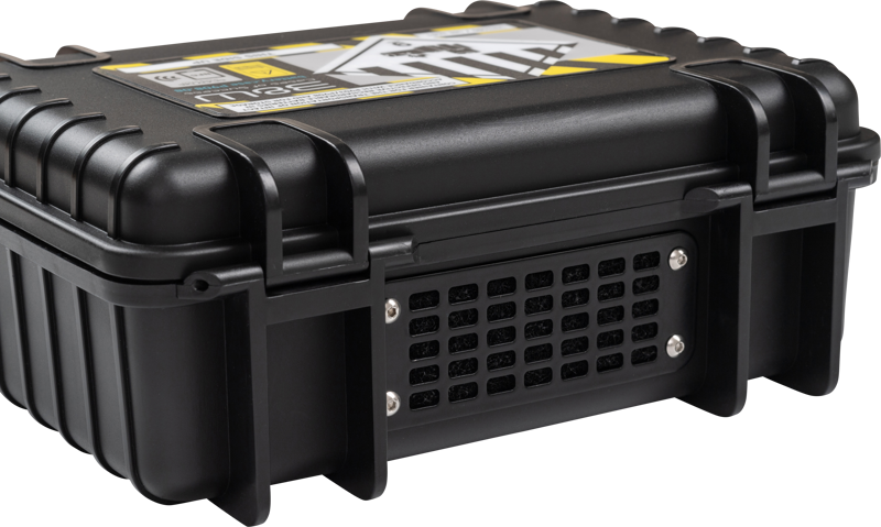 B&W Outdoor Cases BW Outdoor Battery.case P908.08. Transport & Storage of defective lithium batteries, black – för filmskapare - 7