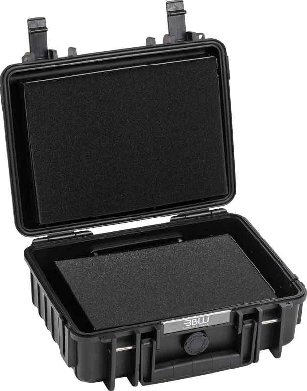 B&W Outdoor Cases BW Outdoor Battery.case P908.08. Transport & Storage of defective lithium batteries, black – för filmskapare - 3