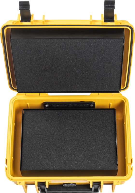 B&W Outdoor Cases BW Outdoor Battery.case P908.08. Transport & Storage of defective lithium batteries, yellow - 5