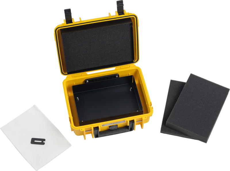 B&W Outdoor Cases BW Outdoor Battery.case P908.08. Transport & Storage of defective lithium batteries, yellow - 9