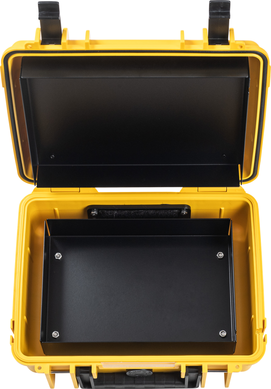 B&W Outdoor Cases BW Outdoor Battery.case P908.08. Transport & Storage of defective lithium batteries, yellow - 7