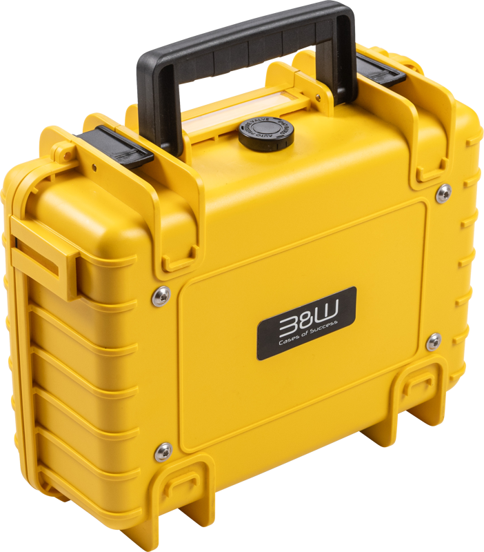 B&W Outdoor Cases BW Outdoor Battery.case P908.08. Transport & Storage of defective lithium batteries, yellow - 3