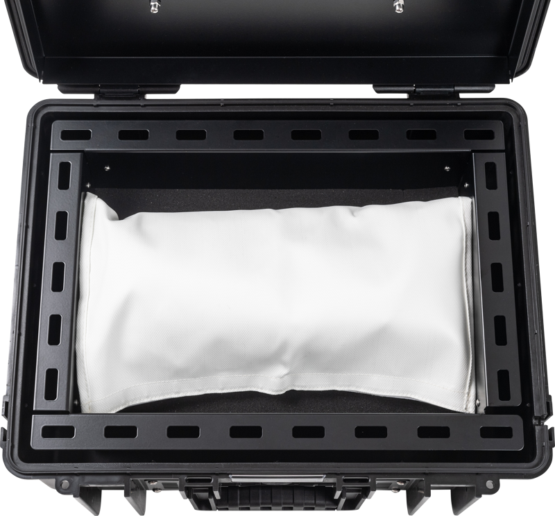 B&W Outdoor Cases BW Outdoor Battery.case 908.8. Transport & Storage of defective lithium batteries, black - 9