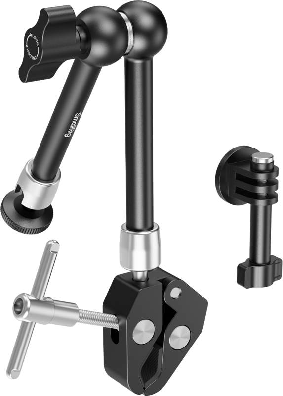 SmallRig 5605 Crab-Shaped Clamp – för filmskapare