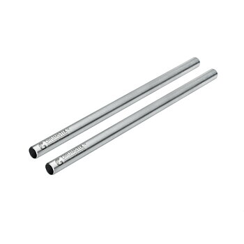 Bright Tangerine Drumstix 15mm Titanium Support Rods - 12" Pair (30.4cm)