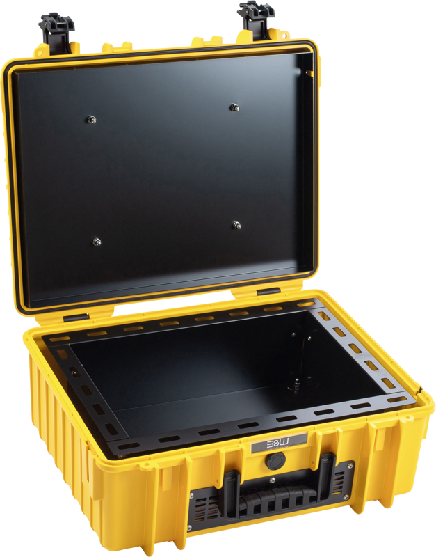 B&W Outdoor Cases BW Outdoor Battery.case 908.8. Transport & Storage of defective lithium batteries, yellow – för filmskapare - 5