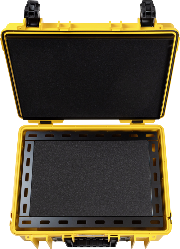 B&W Outdoor Cases BW Outdoor Battery.case 908.8. Transport & Storage of defective lithium batteries, yellow – för filmskapare - 6