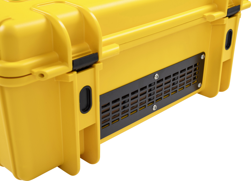 B&W Outdoor Cases BW Outdoor Battery.case 908.8. Transport & Storage of defective lithium batteries, yellow – för filmskapare - 8