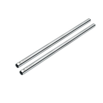 Bright Tangerine Drumstix 15mm Titanium Support Rods - 15" Pair (38.1cm)