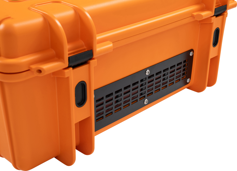 B&W Outdoor Cases BW Outdoor Battery.case 908.8. Transport & Storage of defective lithium batteries, orange - 8
