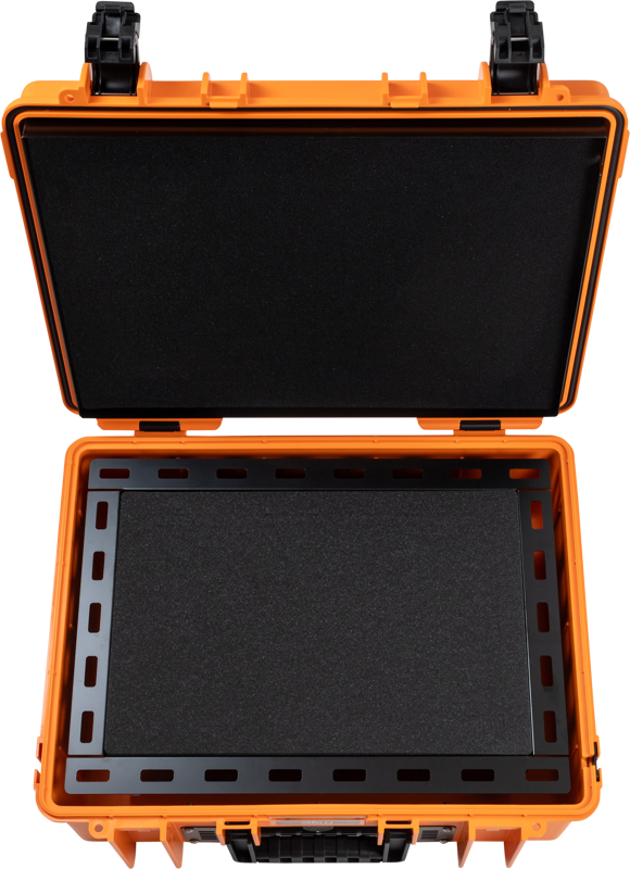 B&W Outdoor Cases BW Outdoor Battery.case 908.8. Transport & Storage of defective lithium batteries, orange - 6