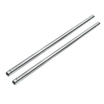 Bright Tangerine Drumstix 15mm Titanium Support Rods - 18" Pair (45.7cm)