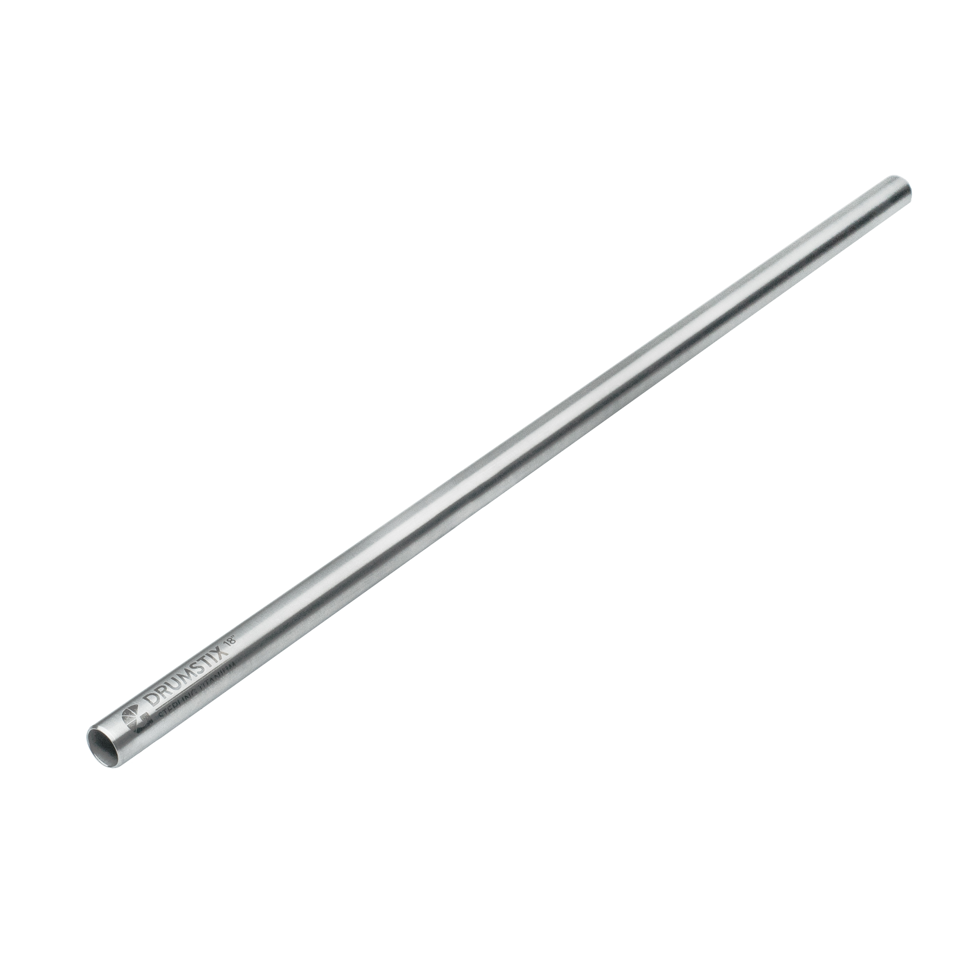 Bright Tangerine Drumstix 15mm Titanium Support Rods - 18" Pair (45.7cm) - 2