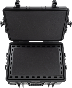 B&W Outdoor Cases BW Outdoor Battery.case 908.16. Transport & Storage of defective lithium batteries, black