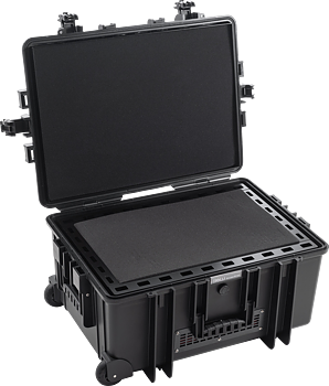 B&W Outdoor Cases BW Outdoor Battery.case 908.16. Transport & Storage of defective lithium batteries, black
