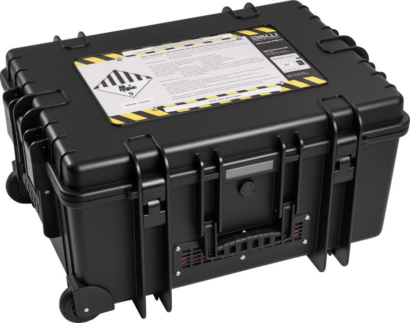 B&W Outdoor Cases BW Outdoor Battery.case 908.16. Transport & Storage of defective lithium batteries, black - 7