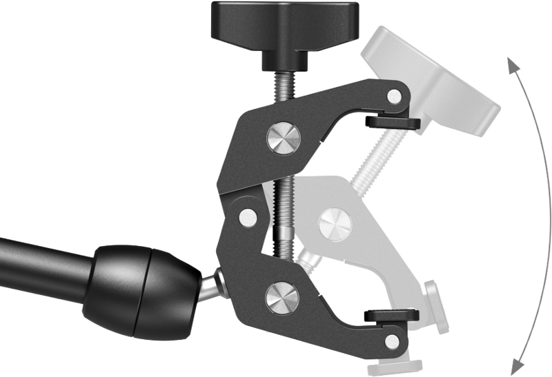 SmallRig 5624 Desktop Magic Arm with Crab-Shaped Clamp Kit - 4