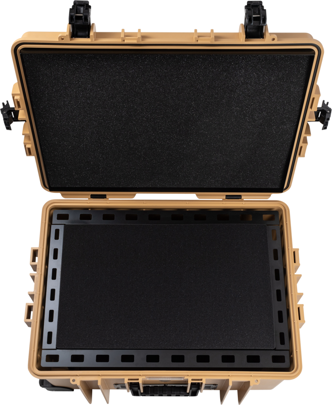 B&W Outdoor Cases BW Outdoor Battery.case 908.16. Transport & Storage of defective lithium batteries, desert tan - 8