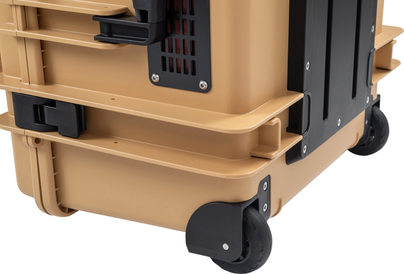 B&W Outdoor Cases BW Outdoor Battery.case 908.16. Transport & Storage of defective lithium batteries, desert tan - 2