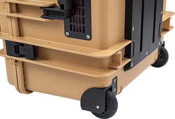 B&W Outdoor Cases BW Outdoor Battery.case 908.16. Transport & Storage of defective lithium batteries, desert tan