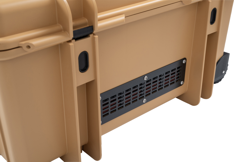 B&W Outdoor Cases BW Outdoor Battery.case 908.16. Transport & Storage of defective lithium batteries, desert tan - 10
