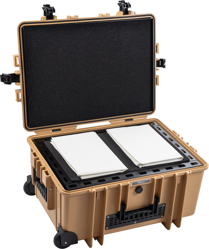 B&W Outdoor Cases BW Outdoor Battery.case 908.16. Transport & Storage of defective lithium batteries, desert tan - 6