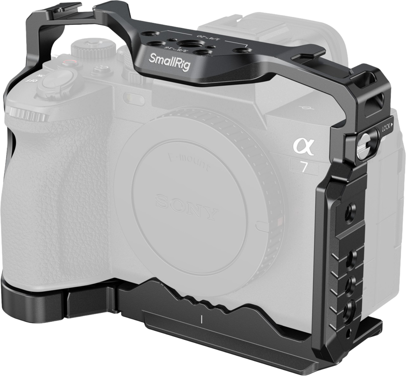SmallRig 5583 Cage with Airtag Slot for Sony A 7R V / 7 IV / 7S III / 1 / 7R IV – för filmskapare