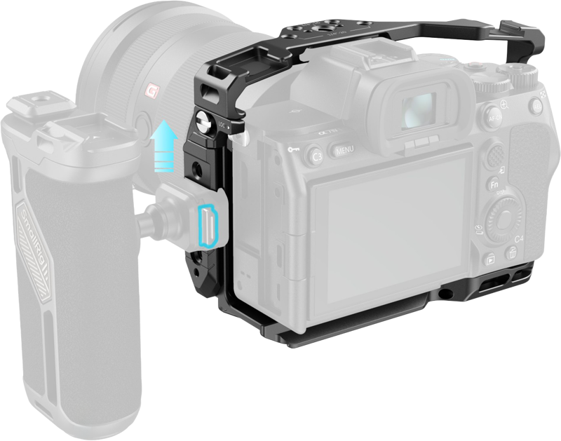 SmallRig 5583 Cage with Airtag Slot for Sony A 7R V / 7 IV / 7S III / 1 / 7R IV – för filmskapare - 6
