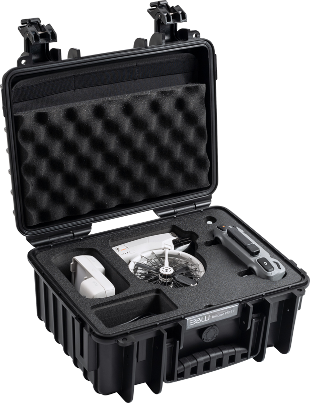 B&W Outdoor Cases BW Outdoor Cases Type 3000/PP.117 for DJI Flip, Black - 3