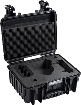 B&W Outdoor Cases BW Outdoor Cases Type 3000/PP.117 for DJI Flip, Black