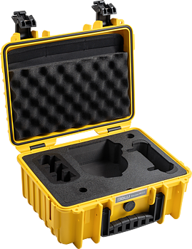 B&W Outdoor Cases BW Outdoor Cases Type 3000/PP.117 for DJI Flip, Yellow
