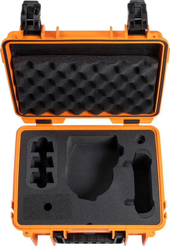 B&W Outdoor Cases BW Outdoor Cases Type 3000/PP.117 for DJI Flip, Orange - 5