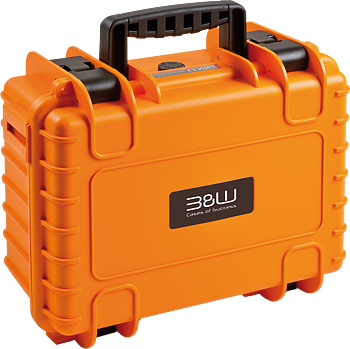 B&W Outdoor Cases BW Outdoor Cases Type 3000/PP.117 for DJI Flip, Orange