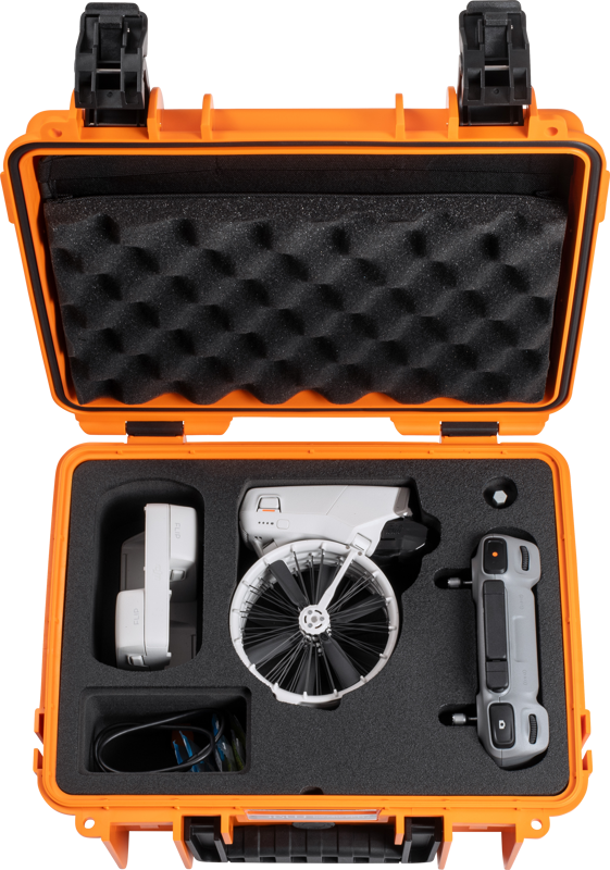 B&W Outdoor Cases BW Outdoor Cases Type 3000/PP.117 for DJI Flip, Orange - 4