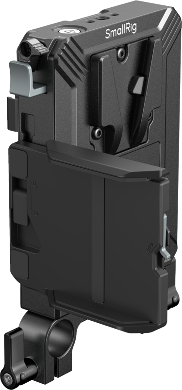 SmallRig 5226 V-Mount Battery Mount Plate Kit for 15mm LWS Rods - 2