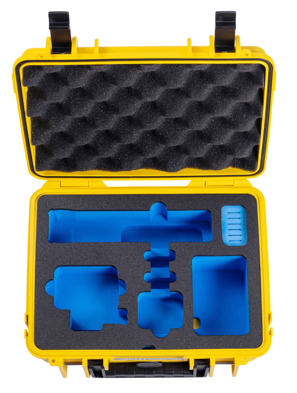 B&W Outdoor Cases BW Outdoor Action Case Type PP.41 I for GoPro HERO 13 (fits GoPro 9-13), yellow - 3