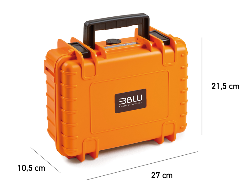 B&W Outdoor Cases BW Outdoor Action Case Type PP.41 I for GoPro HERO 13 (fits GoPro 9-13), orange - 4