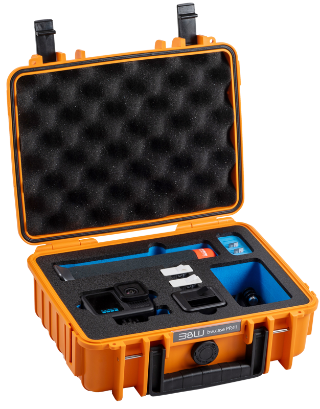 B&W Outdoor Cases BW Outdoor Action Case Type PP.41 I for GoPro HERO 13 (fits GoPro 9-13), orange - 2
