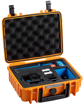 B&W Outdoor Cases BW Outdoor Action Case Type PP.41 I for GoPro HERO 13 (fits GoPro 9-13), orange